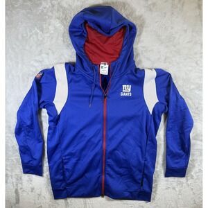 New York Giants Hoodie Mens XL NFL Football Therma-FIT Full Zip On-Field Nike